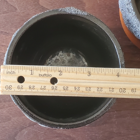 Fat Lava W German Pottery Plant Pots Vintage Mid Century & Excellent Condition - Picture 10 of 16